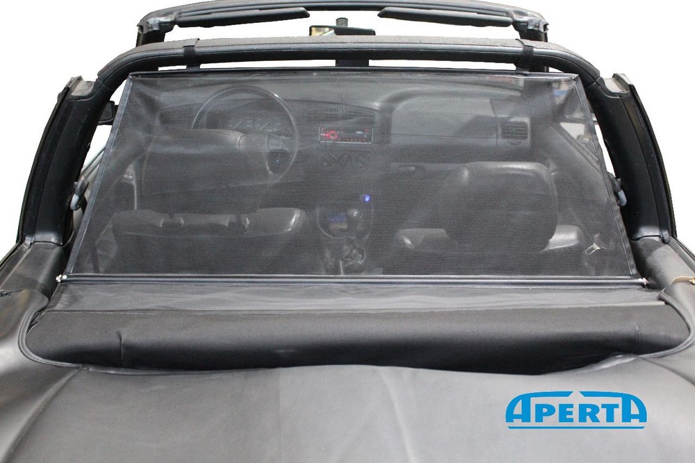 VW3GOCD Cabriolet wind deflector Volkswagen Golf IV Cabriolet (1J) 2001-2002 Black (6)