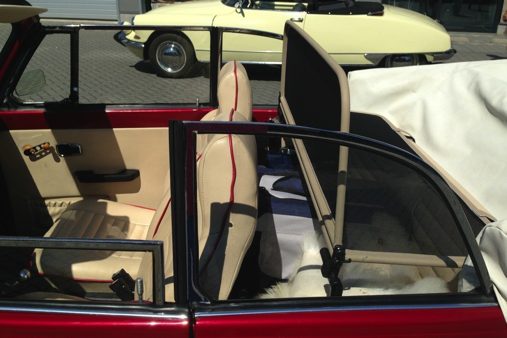 VW4BECD Cabriolet wind deflector Volkswagen Beetle (1302 / 1303) 1968-1981 Beige (8)