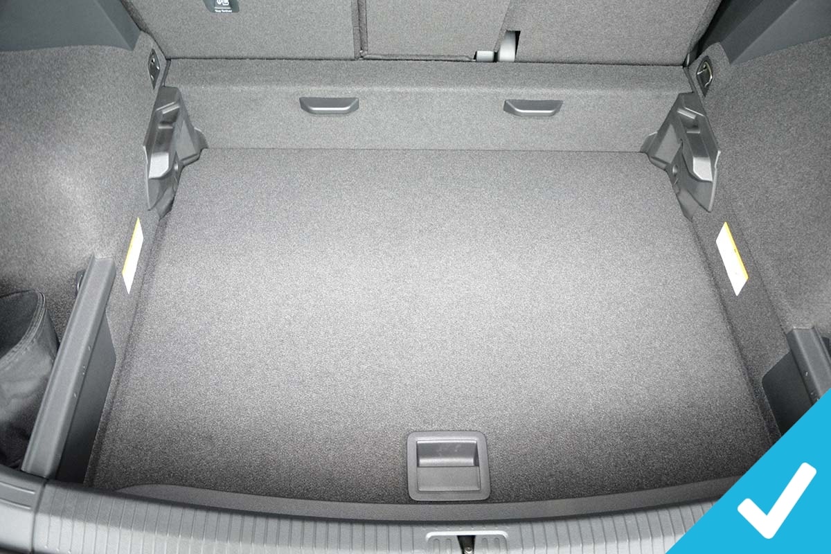 Kleinmetall Starliner boot liner for VW Tiguan II Allspace 7-seater bl –