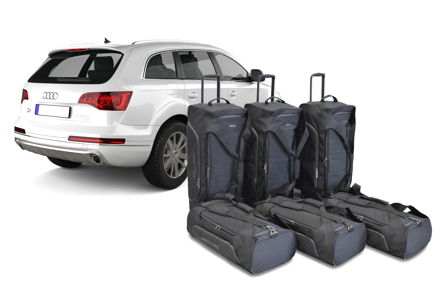 Set de sacs de voyage Audi Q7 (4L) 2006-2015 Pro.Line