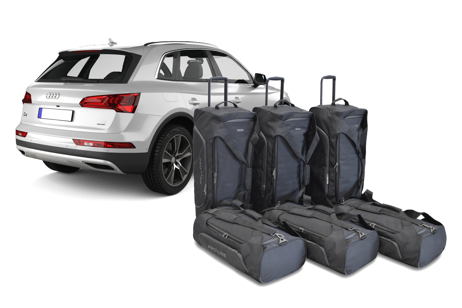 Travel bag set suitable for Audi Q5 (FY) 2017-2024 Pro.Line