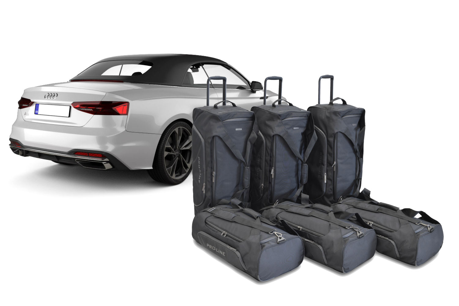 Set de sacs de voyage Audi A5 Cabriolet (F5) 2016-présent Pro.Line