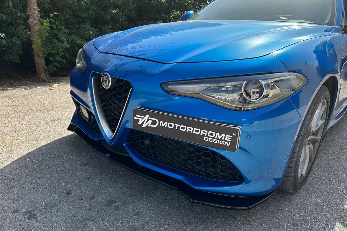 Front spoiler Alfa Romeo Giulia (952) 2016-present 4-door saloon ABS - painted (4)