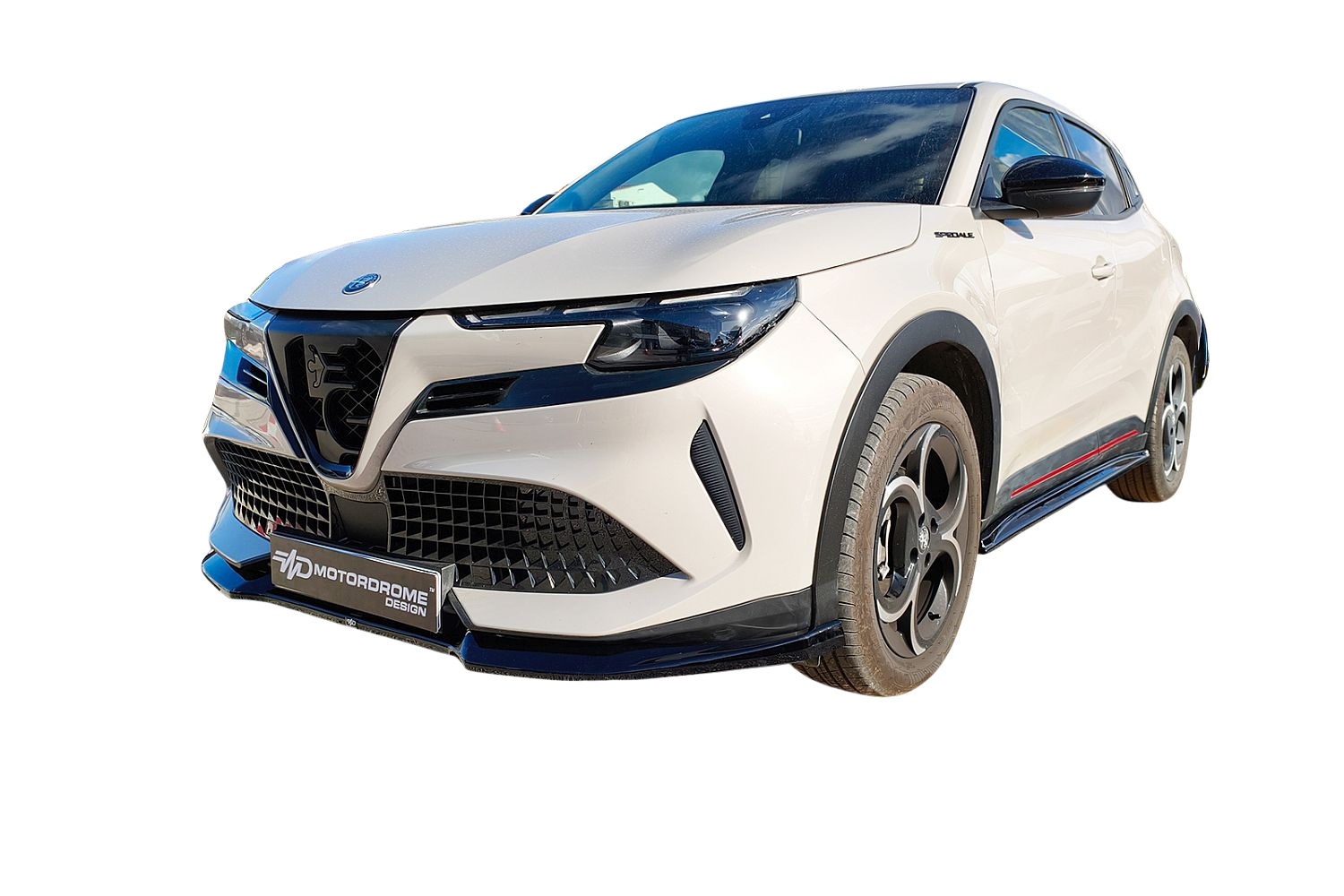 Front spoiler suitable for Alfa Romeo Junior 2024-present ABS - painted (3) Front spoiler suitable for Alfa Romeo Junior 2024-present ABS - painted (3)