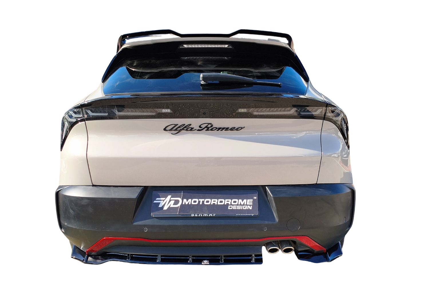 Roof spoiler suitable for Alfa Romeo Junior 2024-present PU - painted (3) Roof spoiler suitable for Alfa Romeo Junior 2024-present PU - painted (3)