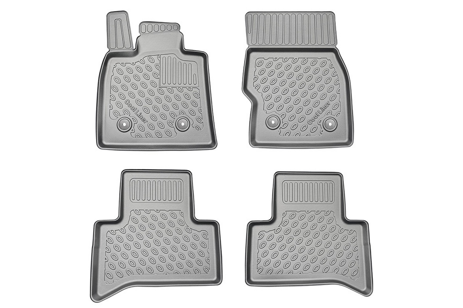 Car mats suitable for Alfa Romeo Stelvio (949) 2017-present Cool Liner PE/TPE rubber