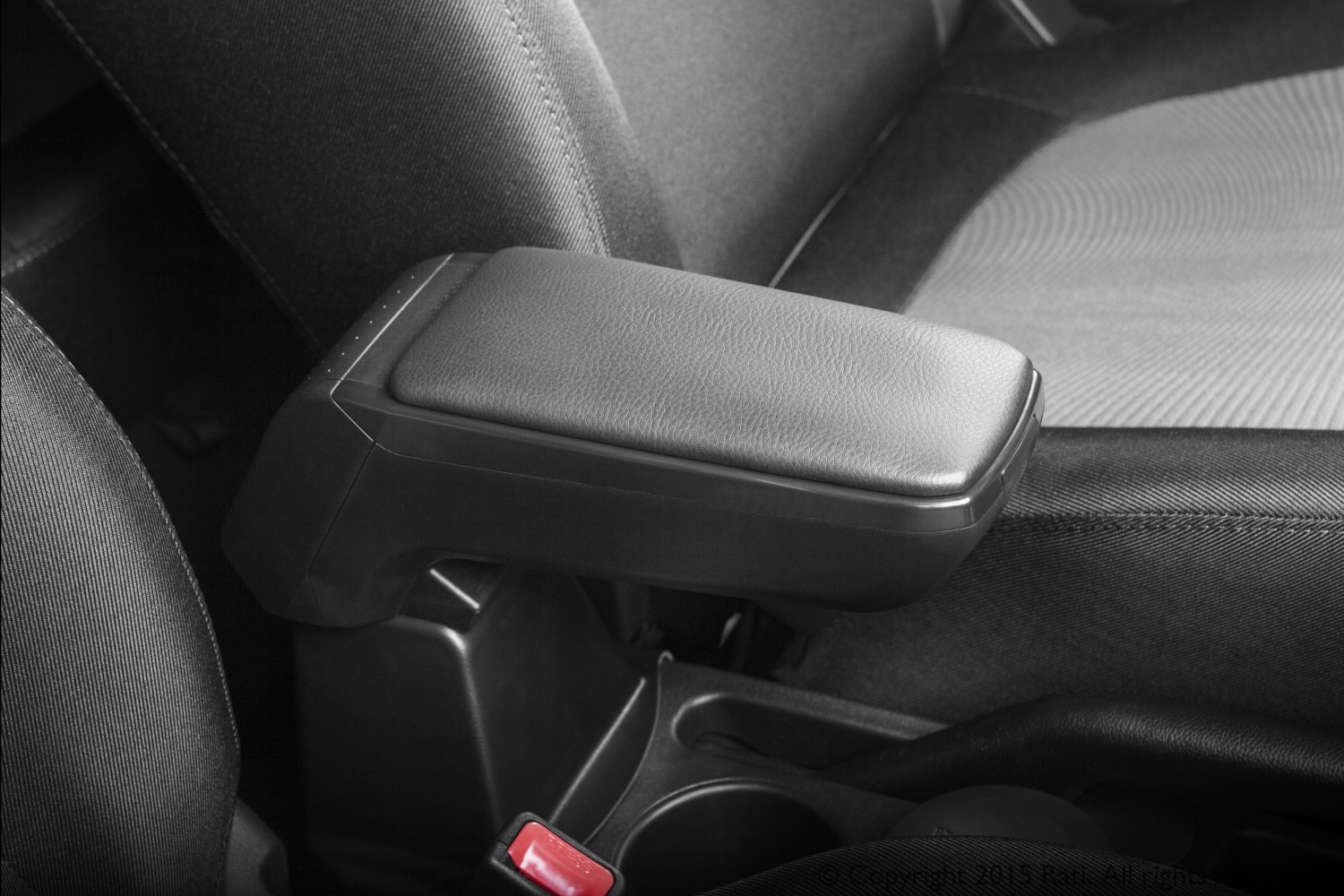 For Ford Fiesta VI 2008-2019 center armrest armrest beige fit