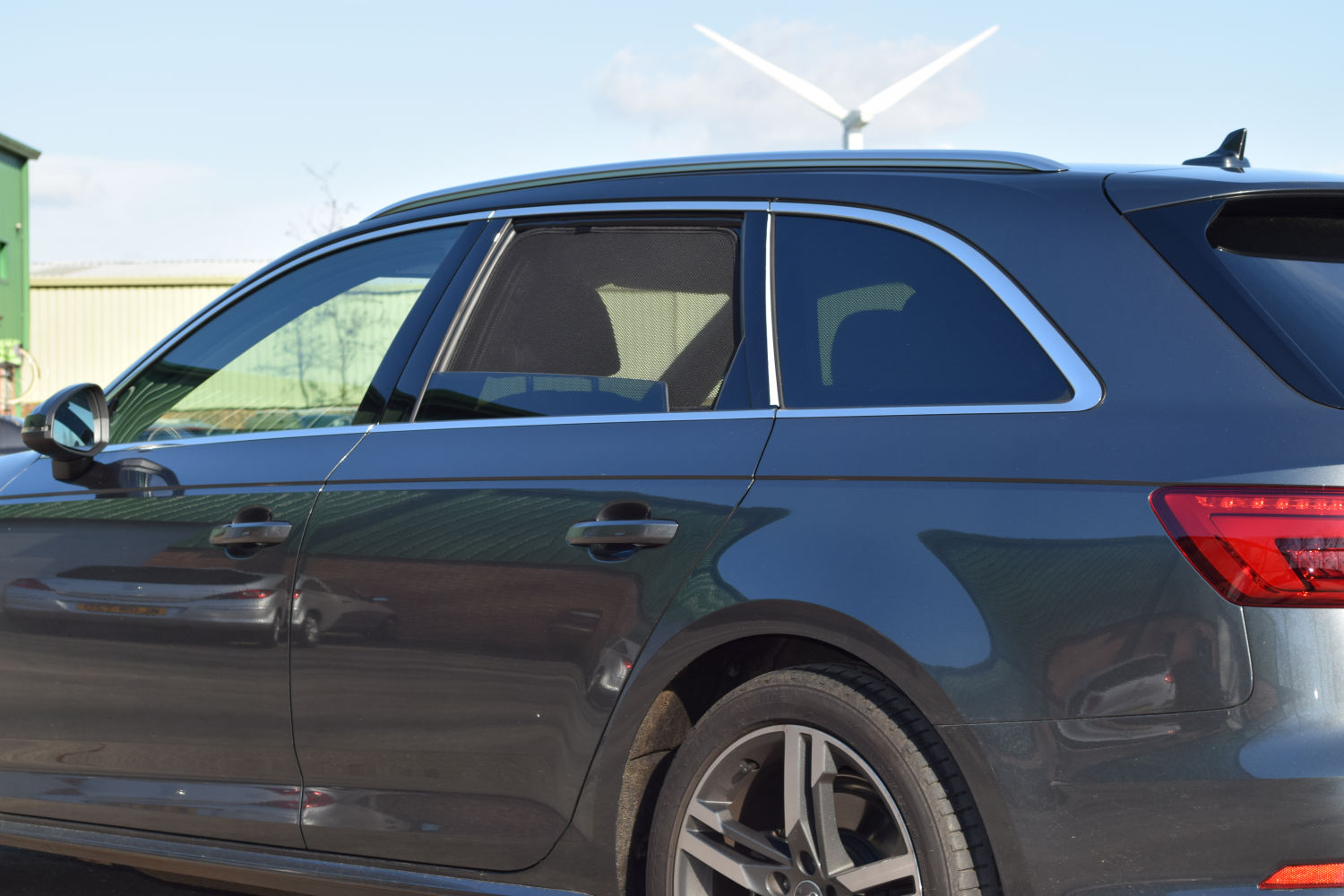 Sonnenschutz Audi A4 Avant (B9) Set