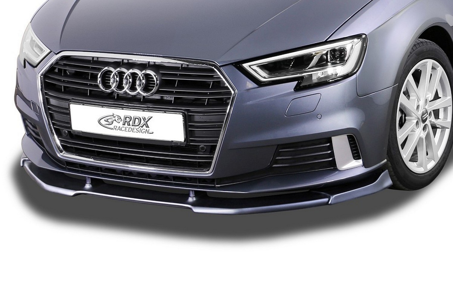 Spoiler avant convient à Audi A3 Limousine (8V) 2016-2020 4 portes tricorps Vario-X PU