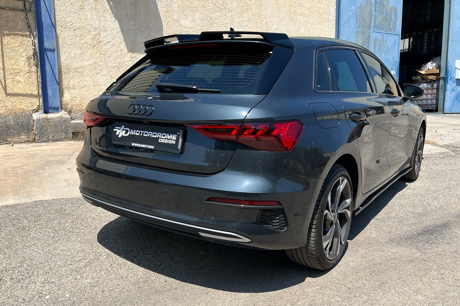 Dachspoiler passend für Audi A3 Sportback (8Y) 2020-heute 5-Türer Schrägheck