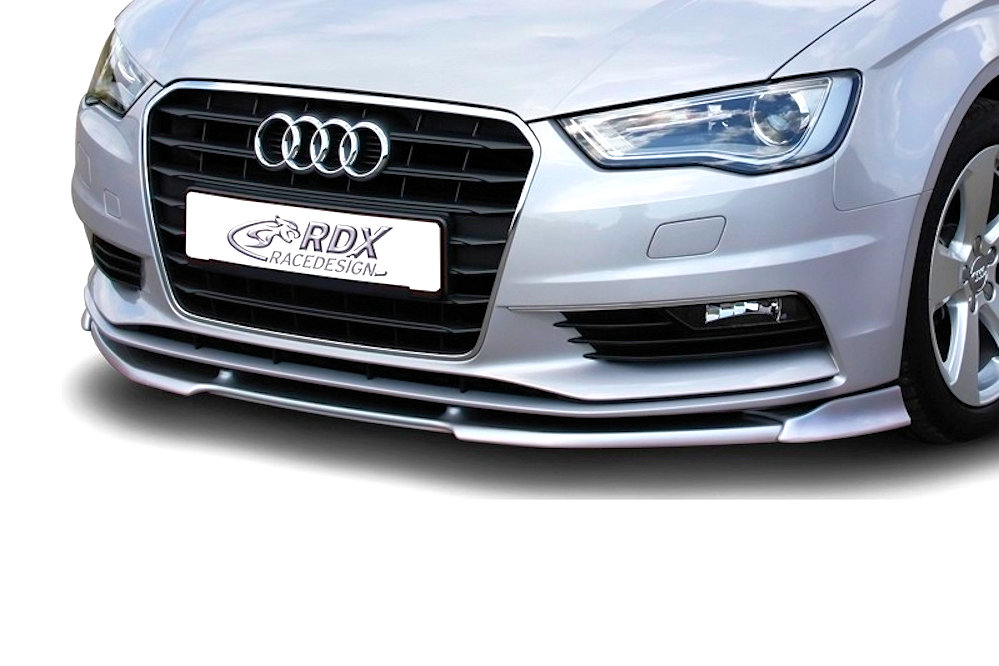 Front spoiler suitable for Audi A3 Cabriolet (8V) 2012-2016 Vario-X PU