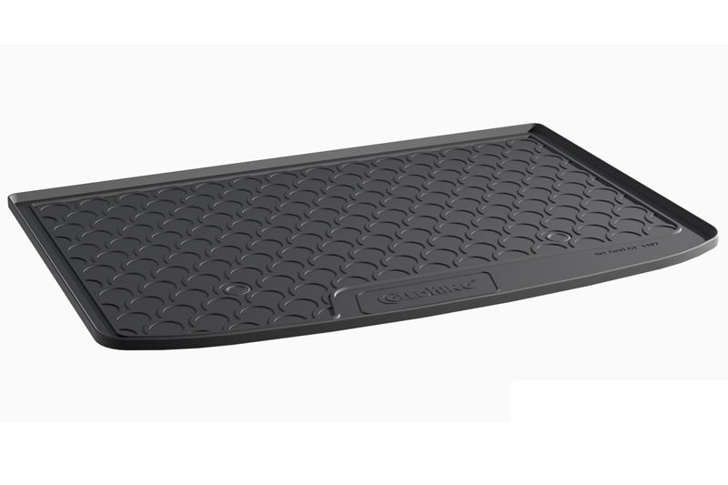 Tapis de coffre Audi A1 (8X) 2010-2018 3 & 5 portes bicorps caoutchouc Rubbasol antidérapant