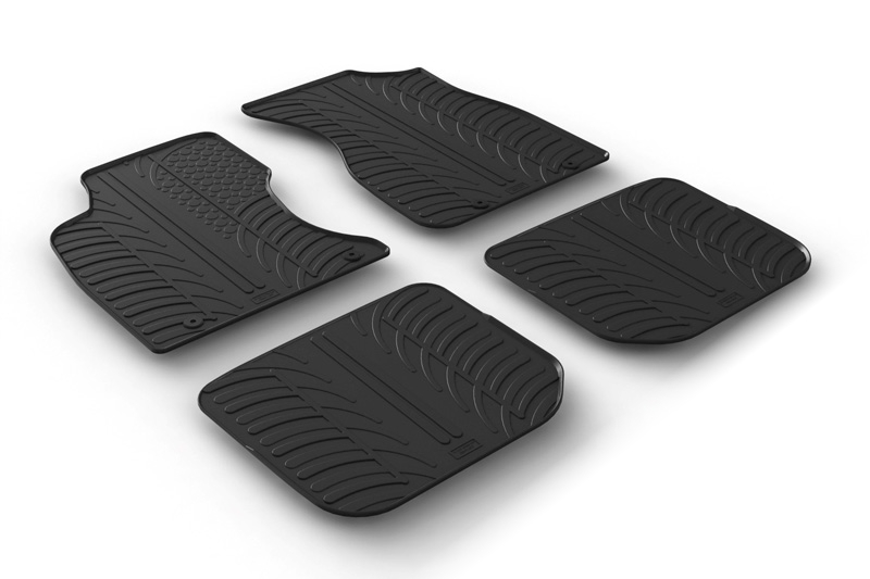 Fußmatten passend für Audi A4 (B5) 1995-2001 4-Türer Limousine Rubbasol Gummi