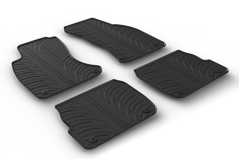 Car mats suitable for Audi A6 (C5) 1997-2004 4-door saloon Rubbasol rubber
