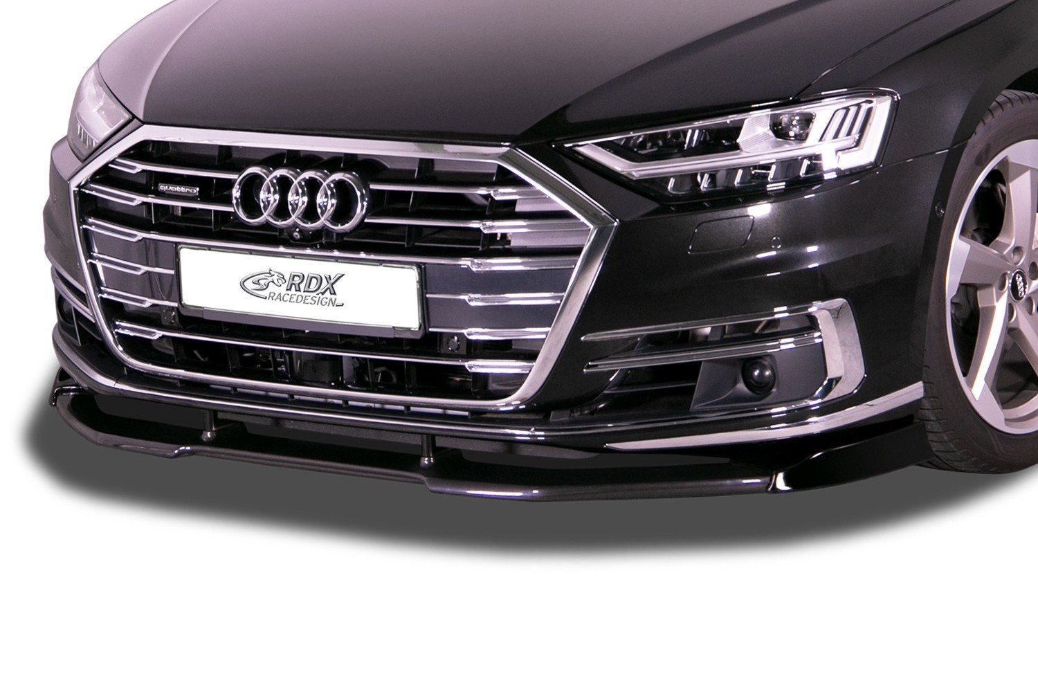 Front spoiler suitable for Audi A8 (D5) 2017-present 4-door saloon Vario-X PU