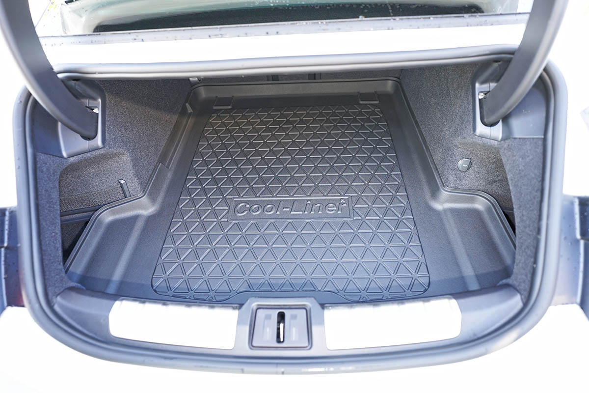 Boot mat Audi e-tron GT (FW) 2020-present 4-door saloon Cool Liner anti slip PE/TPE rubber
