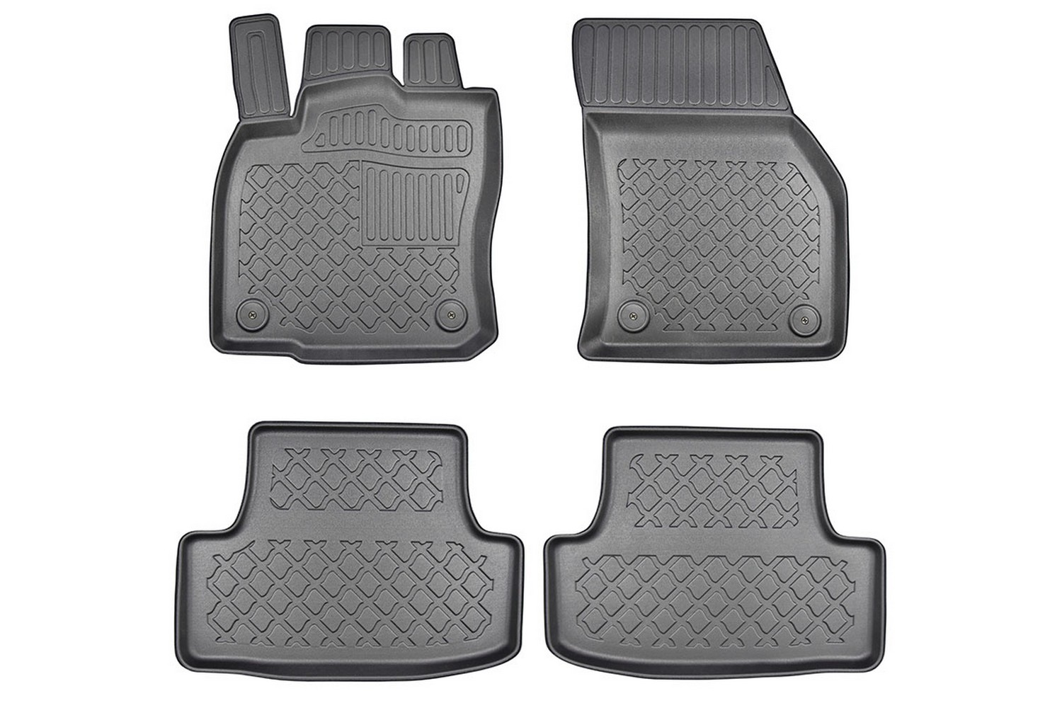 Tapis convient à Audi Q2 (GA) 2016-présent Guardliner PE/TPE caoutchouc