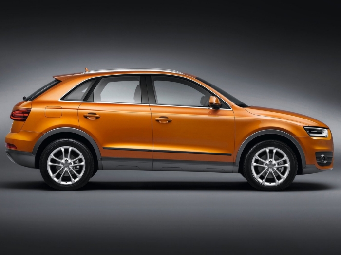 Baguettes protection convient à Audi Q3 (8U) 2011-2018 ensemble