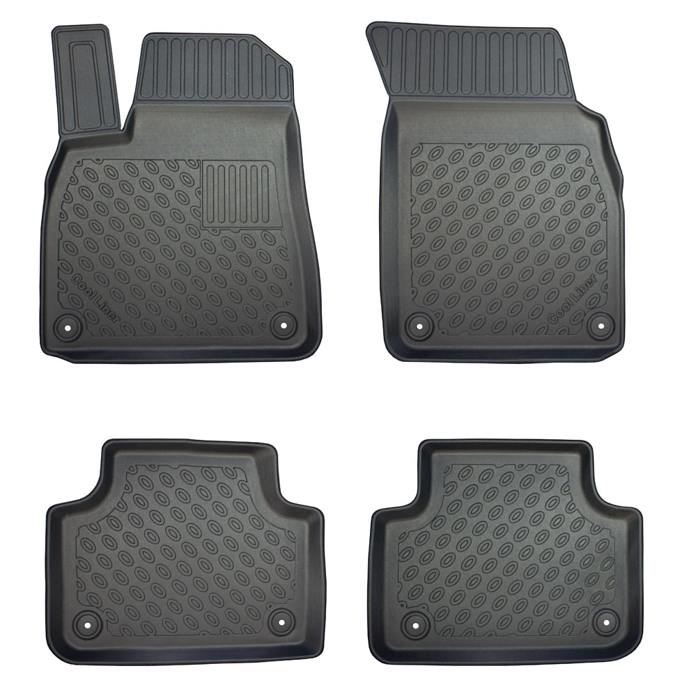 Tapis convient à Audi Q7 (4M) 2015-présent Cool Liner PE/TPE caoutchouc