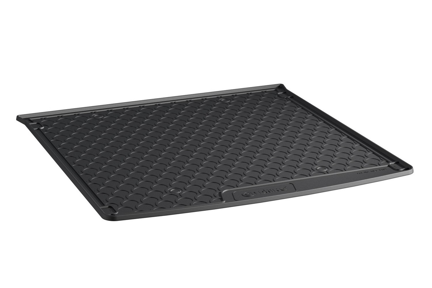 Boot mat suitable for Audi Q8 (4M) 2018-present anti slip Rubbasol rubber (2)