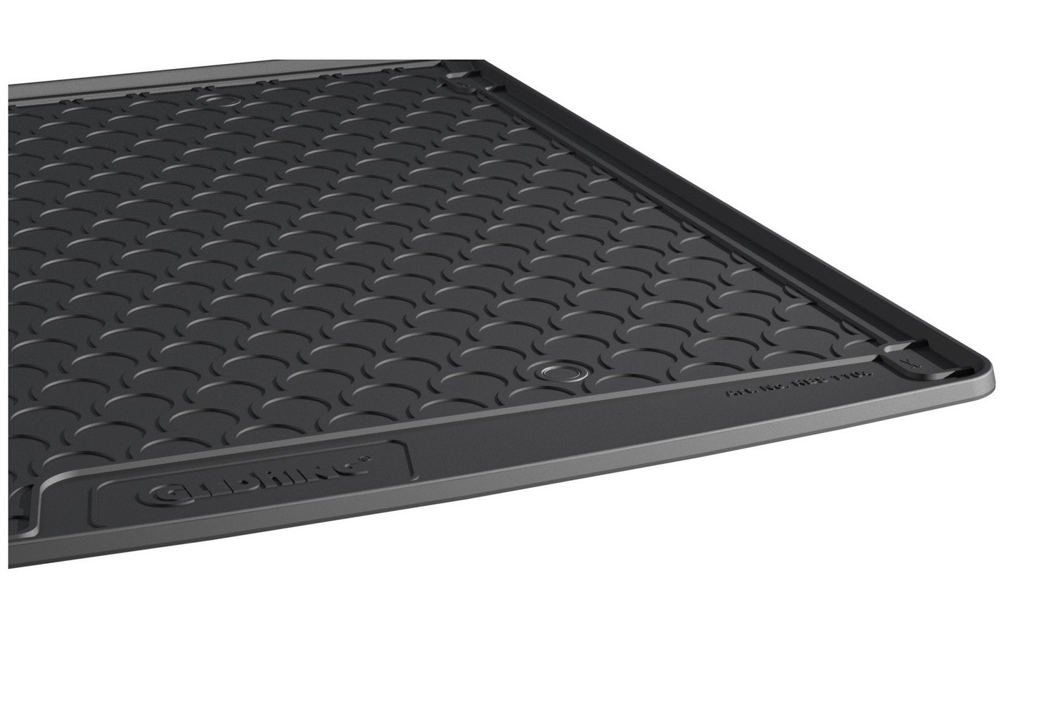 Boot mat suitable for Audi Q8 (4M) 2018-present anti slip Rubbasol rubber (3)