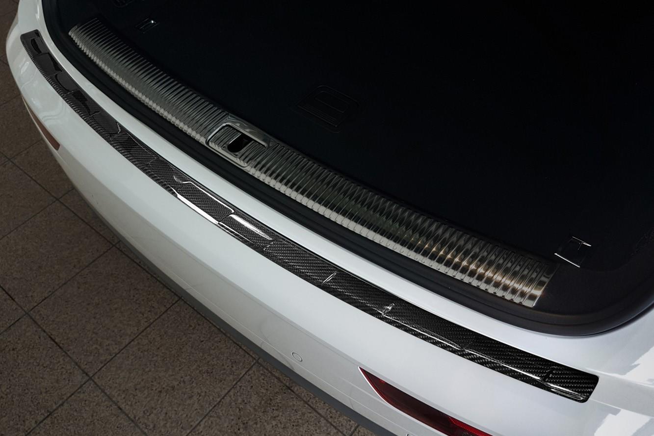 Protection de seuil de coffre Audi Q5 (FY) 2017-présent carbone