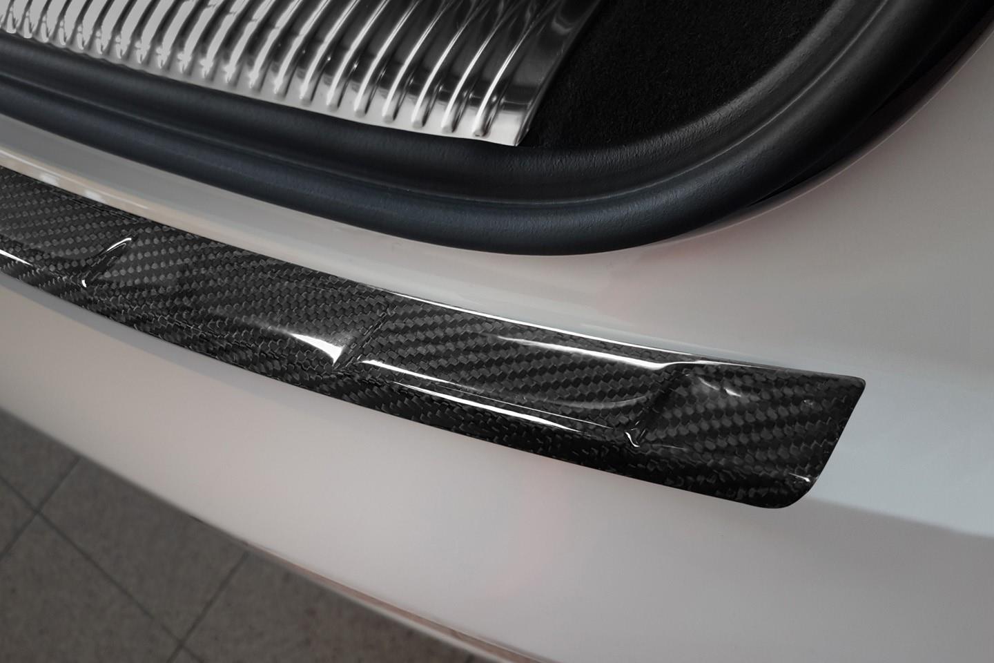Rear bumper protector Audi Q5 (FY) carbon CarPartsExpert