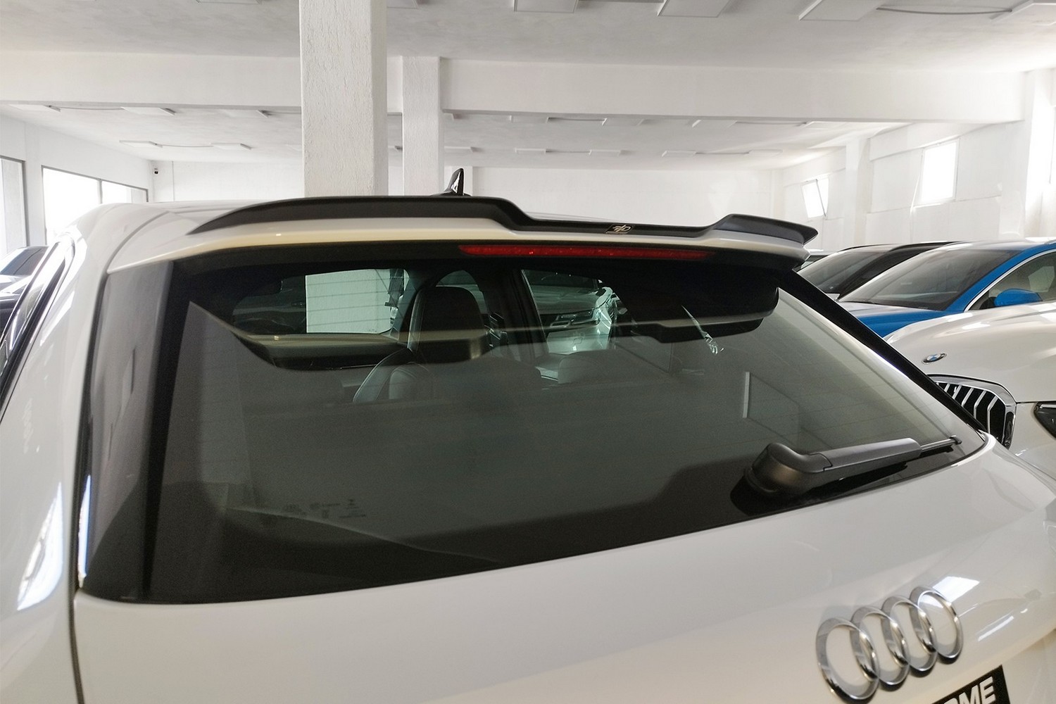 Boot spoiler lip suitable for Audi A3 Sportback (8Y) 2020-present 5-door hatchback