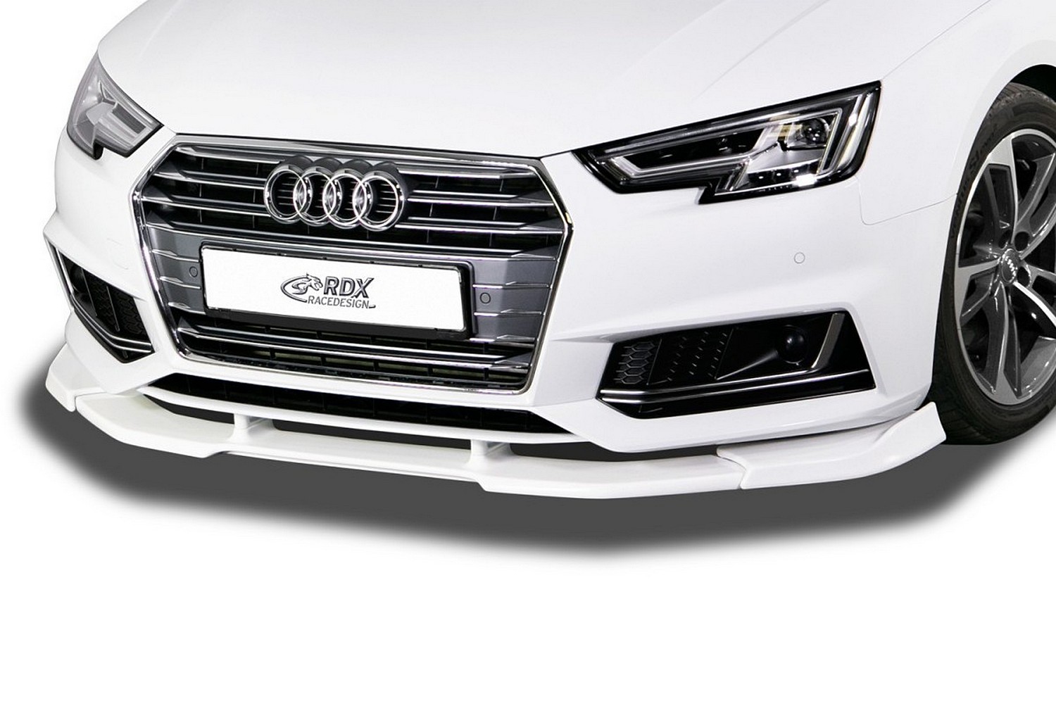 Voorspoiler geschikt voor Audi A4 Avant (B9) 2019-heden wagon Vario-X PU