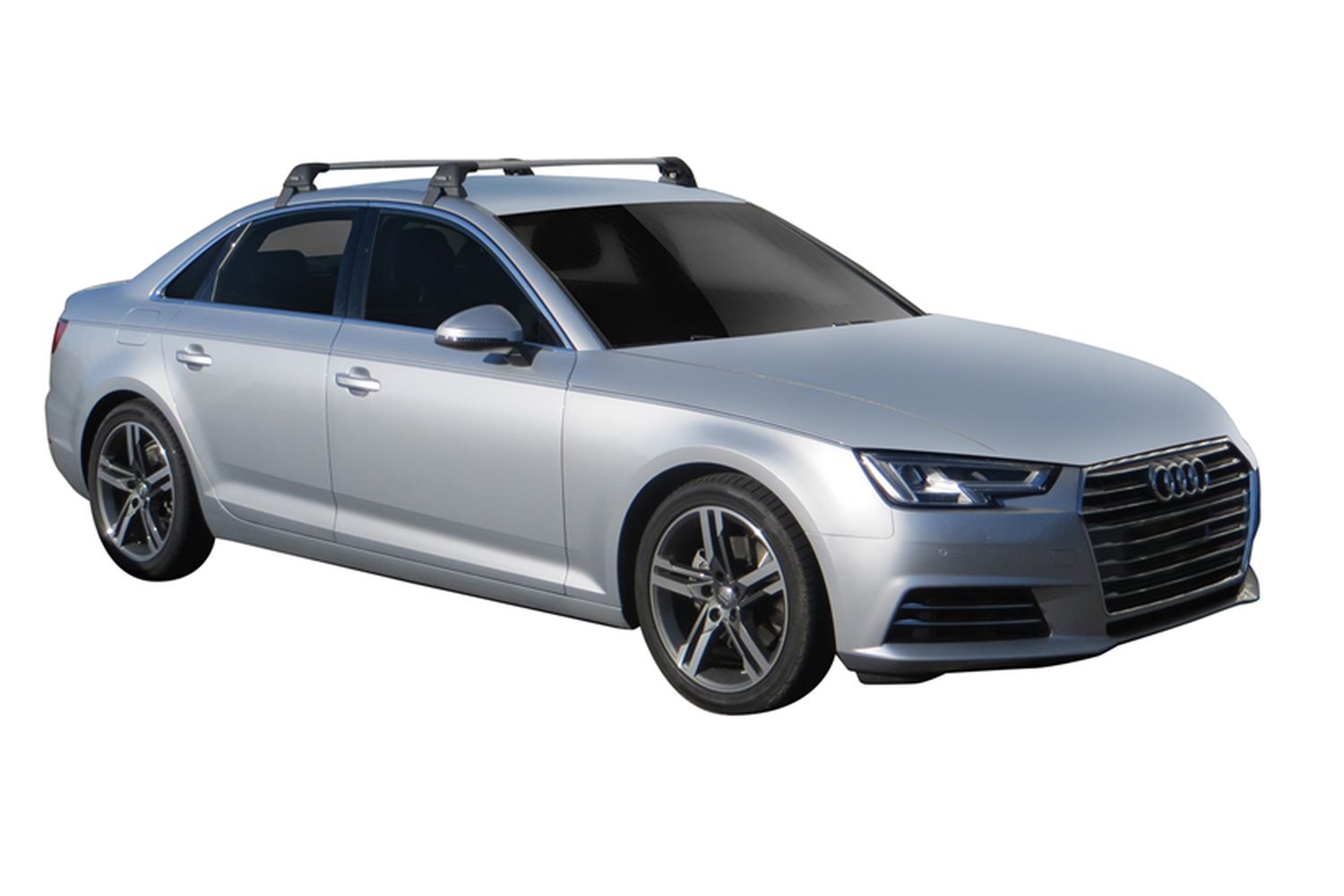 Dachtr&auml;ger passend f&uuml;r Audi A4 (B9) 2016-> 4-T&uuml;rer Limousine Yakima Aero ThruBar (1)