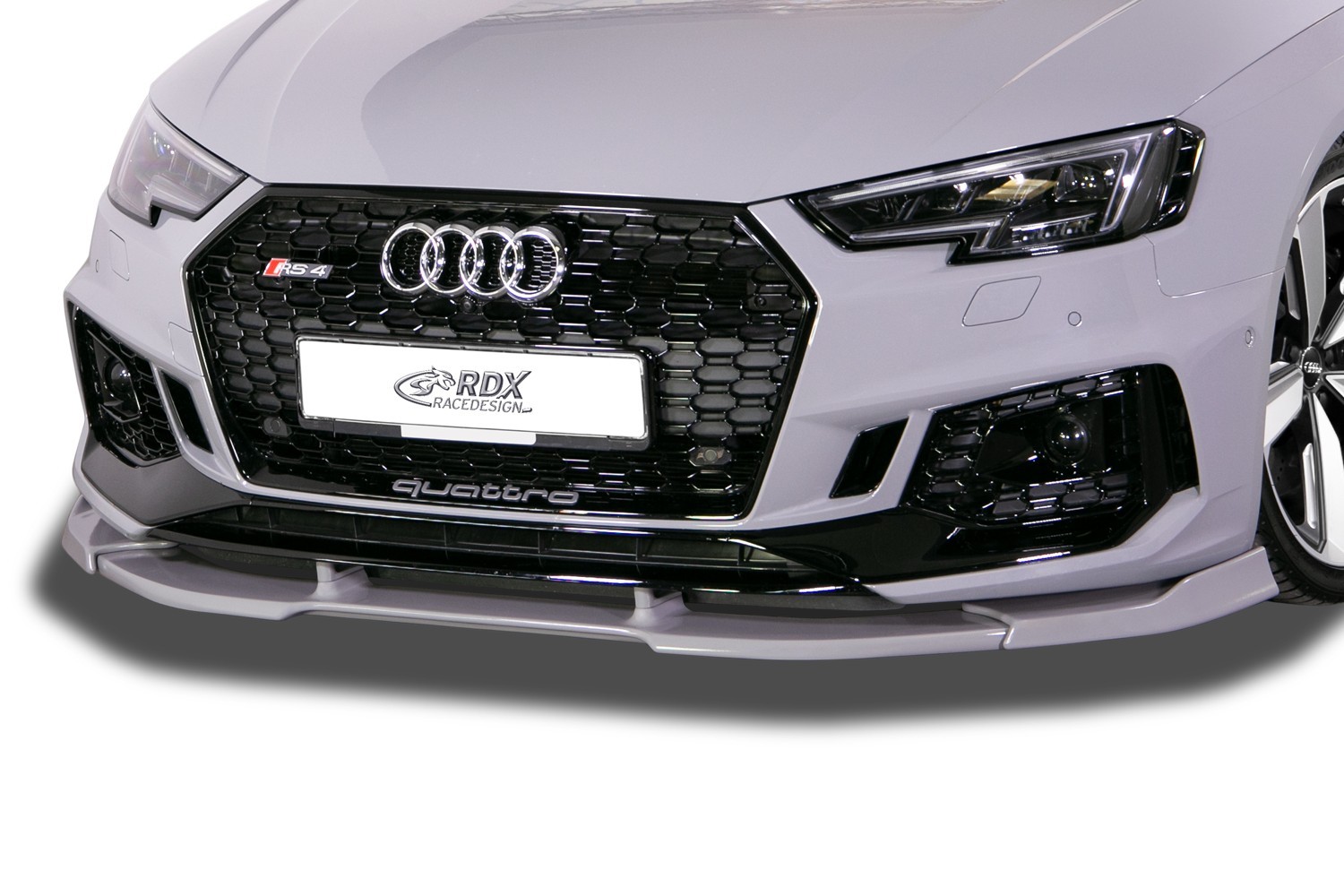 Voorspoiler geschikt voor Audi A4 Avant (B9) 2019-heden wagon Vario-X PU