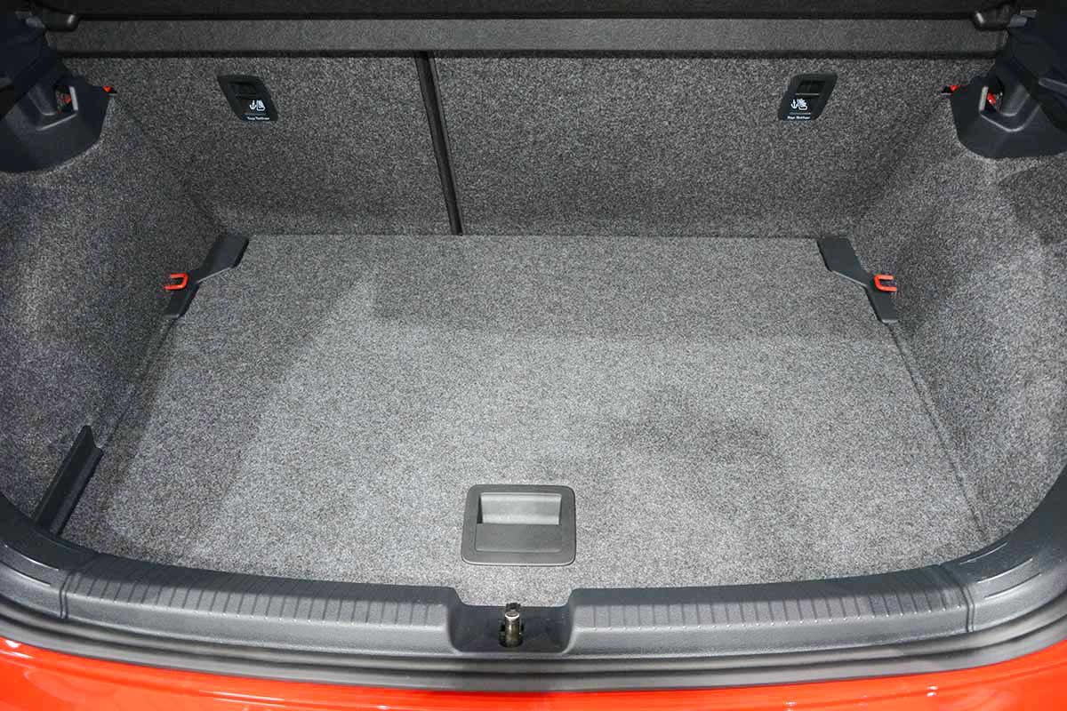 Boot mat Audi A1 Sportback (GB) PE/TPE CarPartsExpert