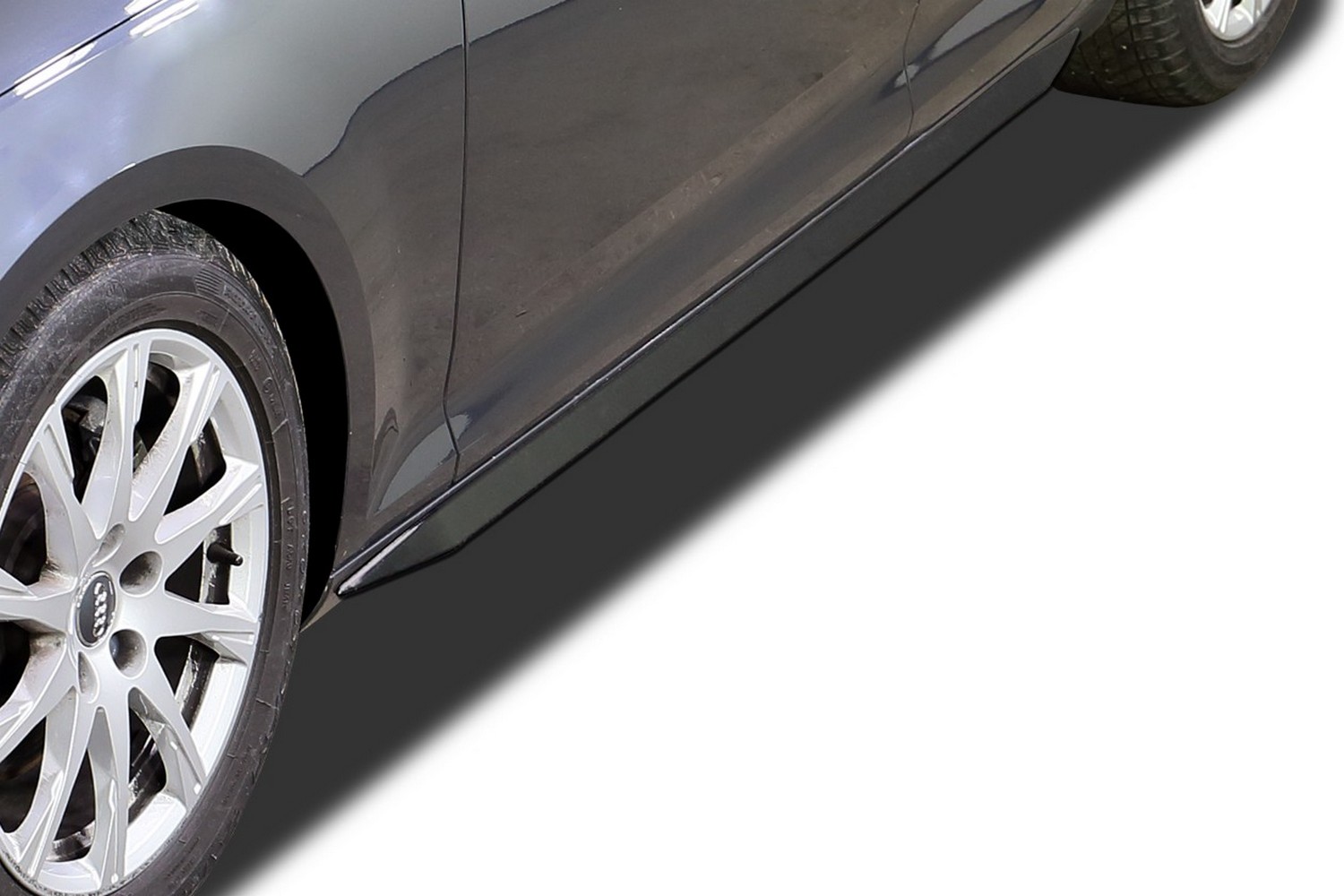 Sideskirts geschikt voor Audi A4 (B9) 2015-heden 4-deurs sedan &#34;Slim&#34; ABS