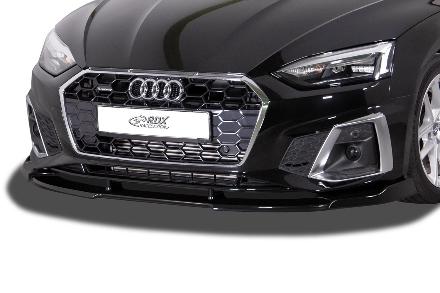 Front spoiler suitable for Audi A5 Cabriolet (F5) 2016-2024 Vario-X PU