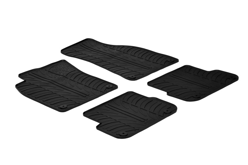 Automatten Audi A6 (C6) 2004-2011 4-deurs sedan Rubbasol rubber