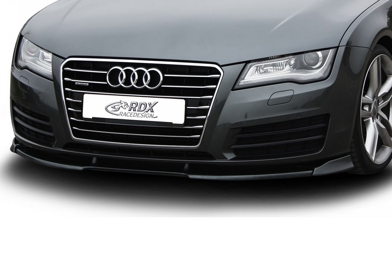 Voorspoiler geschikt voor Audi A7 Sportback (4G) 2010-2014 5-deurs hatchback Vario-X PU