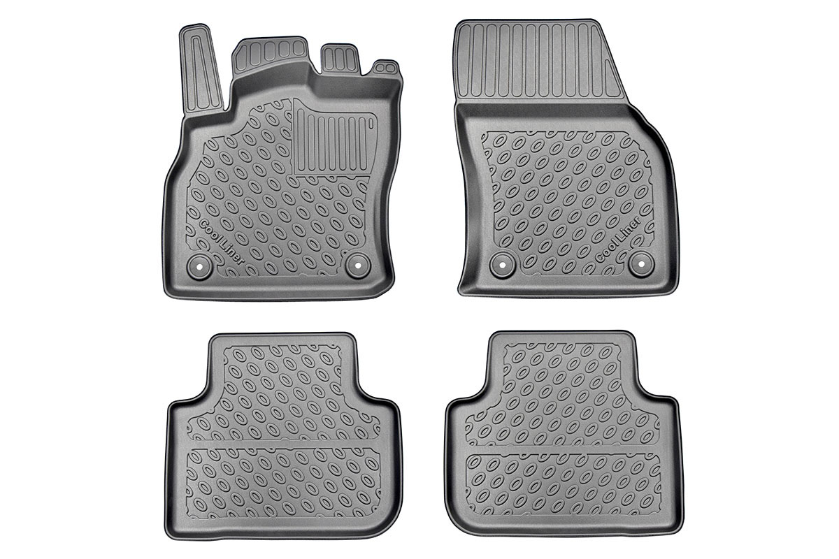 Tapis convient à Audi Q3 (F3) 2018-présent Cool Liner PE/TPE caoutchouc