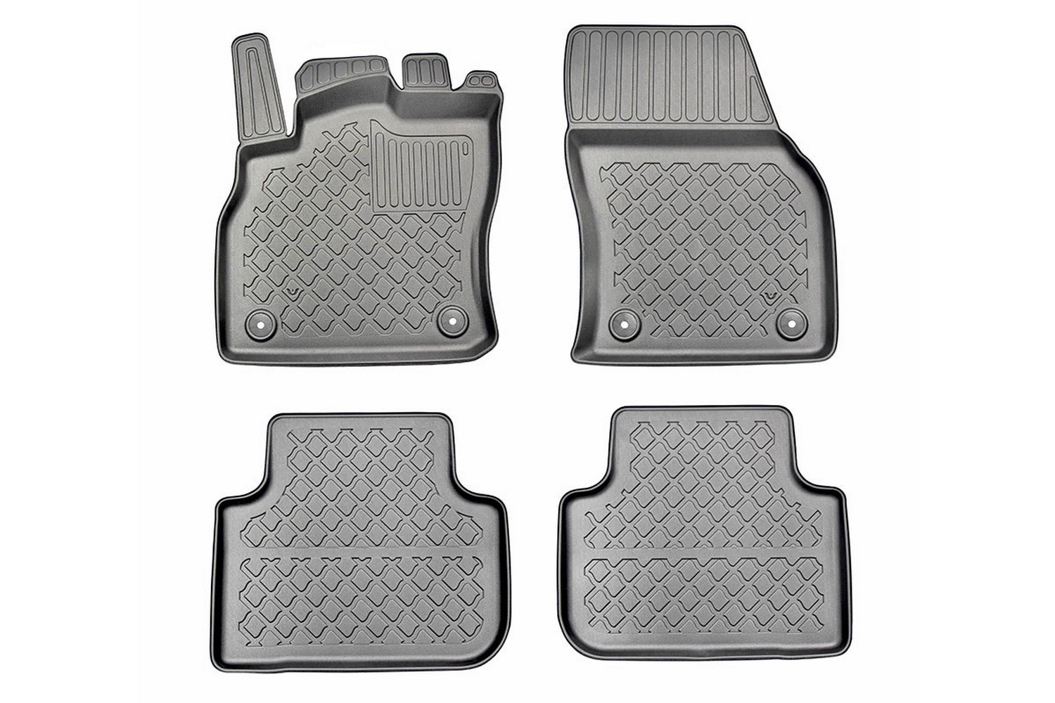 Tapis convient à Audi Q3 (F3) 2018-présent Guardliner PE/TPE caoutchouc