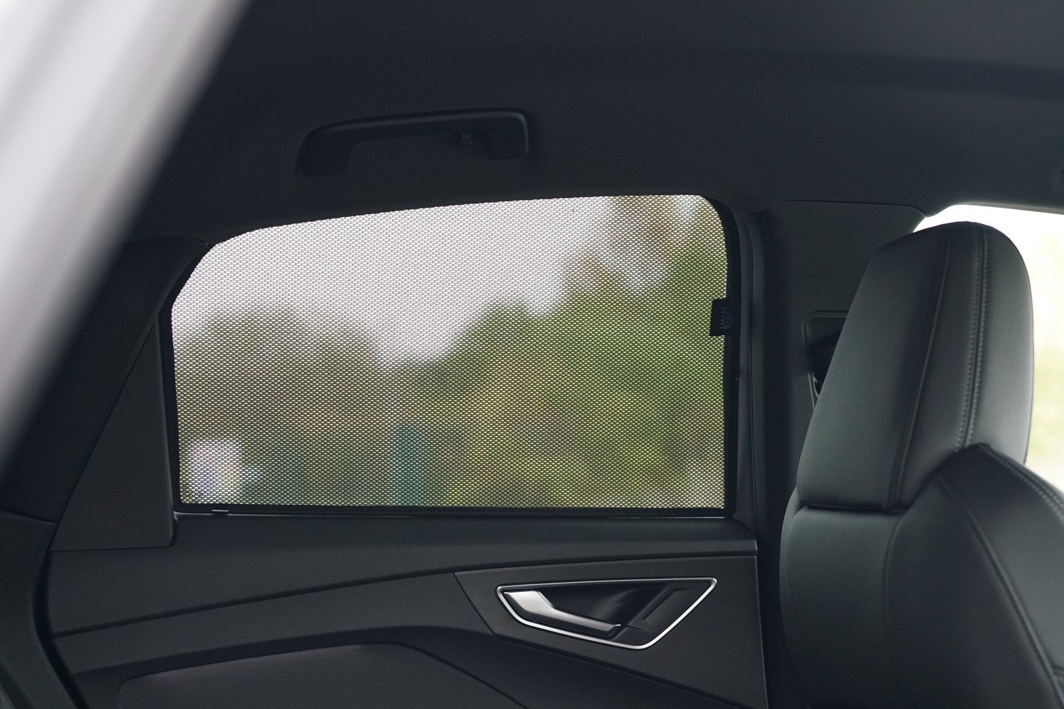 Sun shades suitable for Audi Q4 Sportback e-tron (FZ) 2021-present Car Shades - rear side doors (AUD2Q4CS-RD) (3)