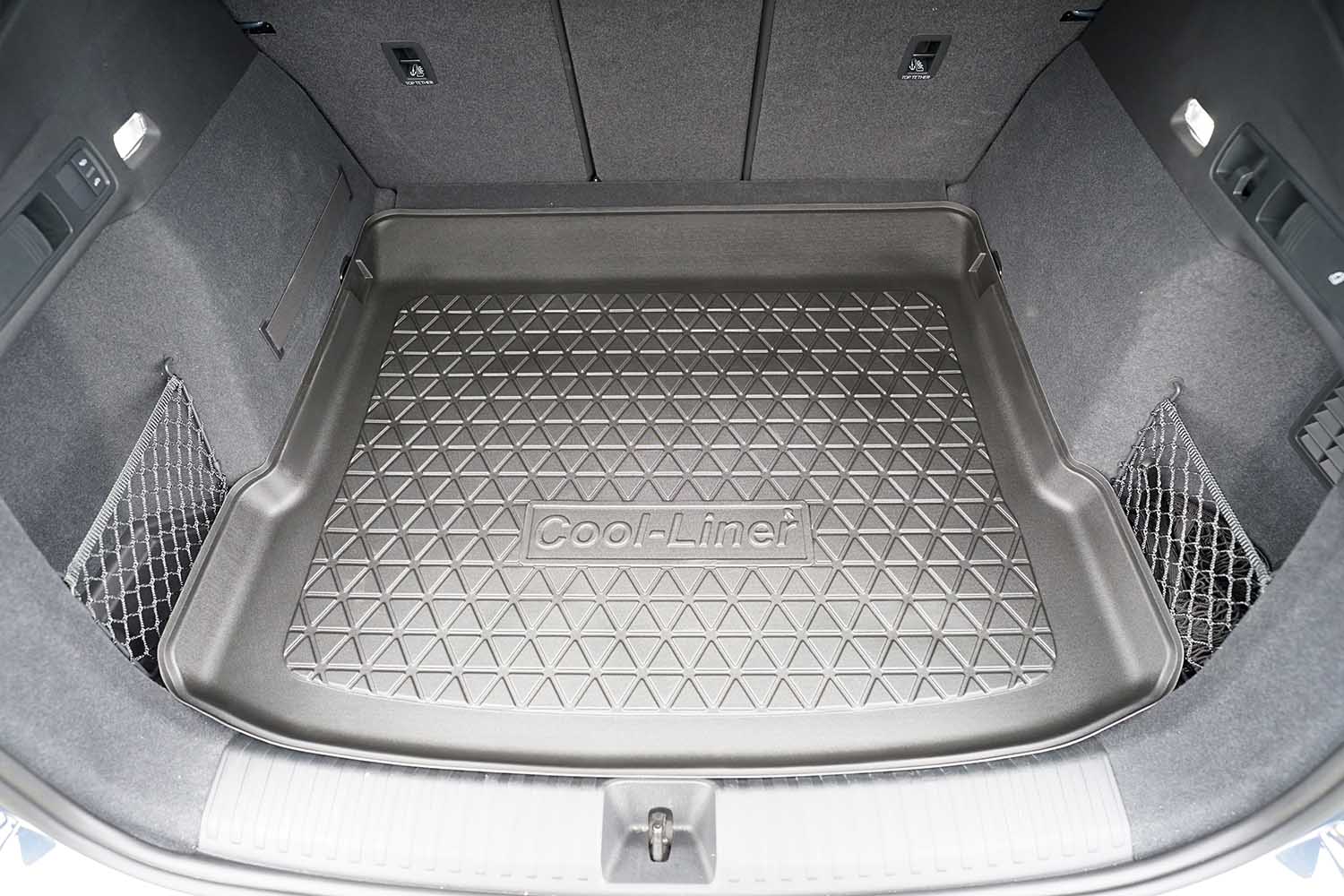 Boot mat suitable for Audi Q6 Sportback e-tron (GF) 2025-present Cool Liner anti slip PE/TPE rubber (AUD2Q6TM-C) (3)