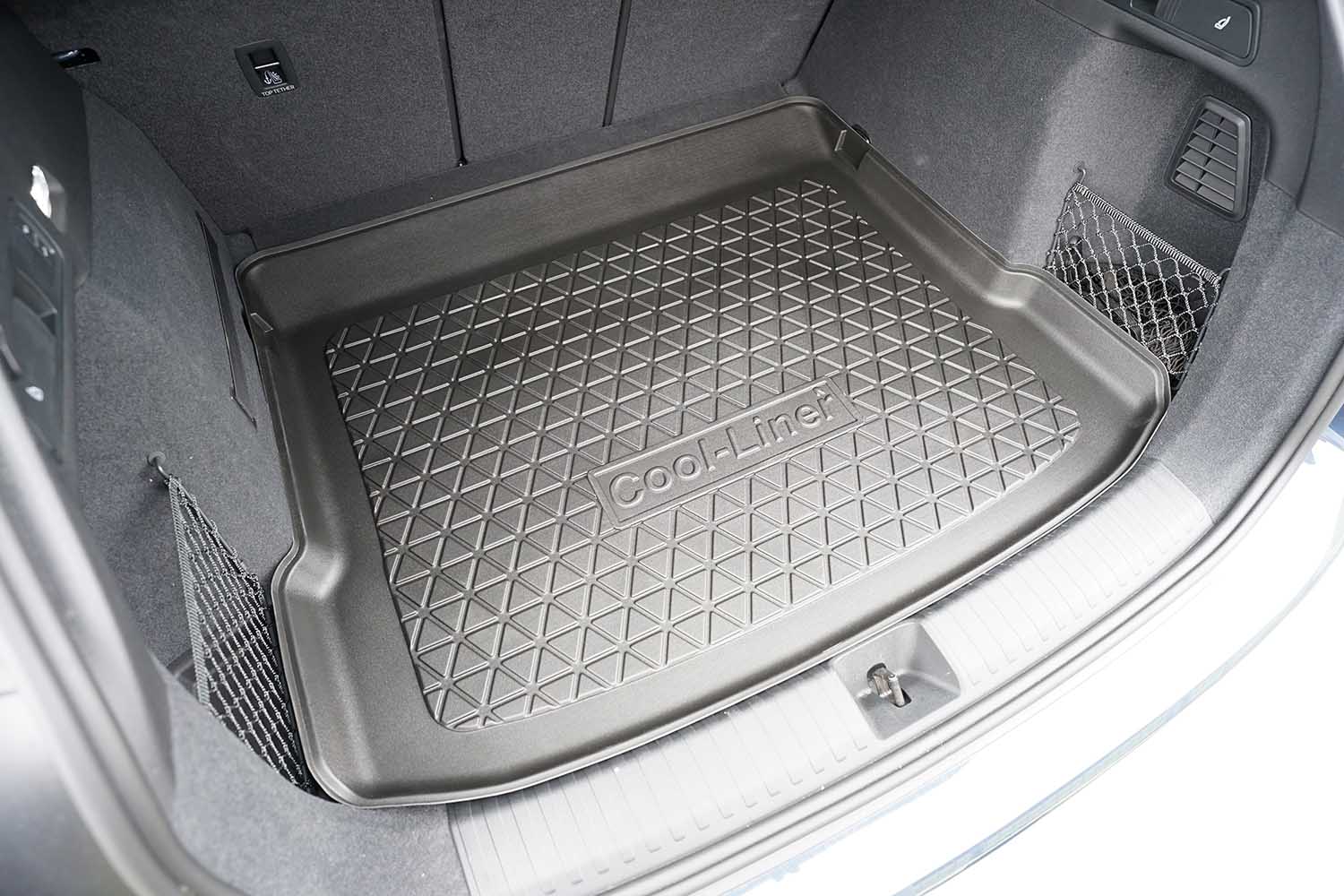 Boot mat suitable for Audi Q6 Sportback e-tron (GF) 2025-present Cool Liner anti slip PE/TPE rubber (AUD2Q6TM-C) (4)