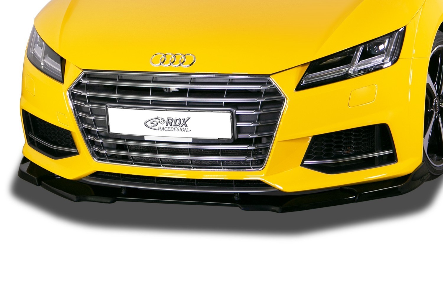 Front spoiler suitable for Audi TT (8S) 2018-present Vario-X PU