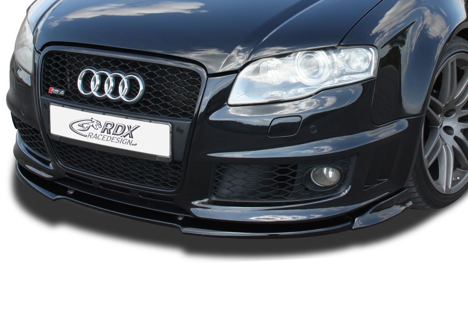 Front spoiler suitable for Audi A4 (B7) 2004-2008 4-door saloon Vario-X PU