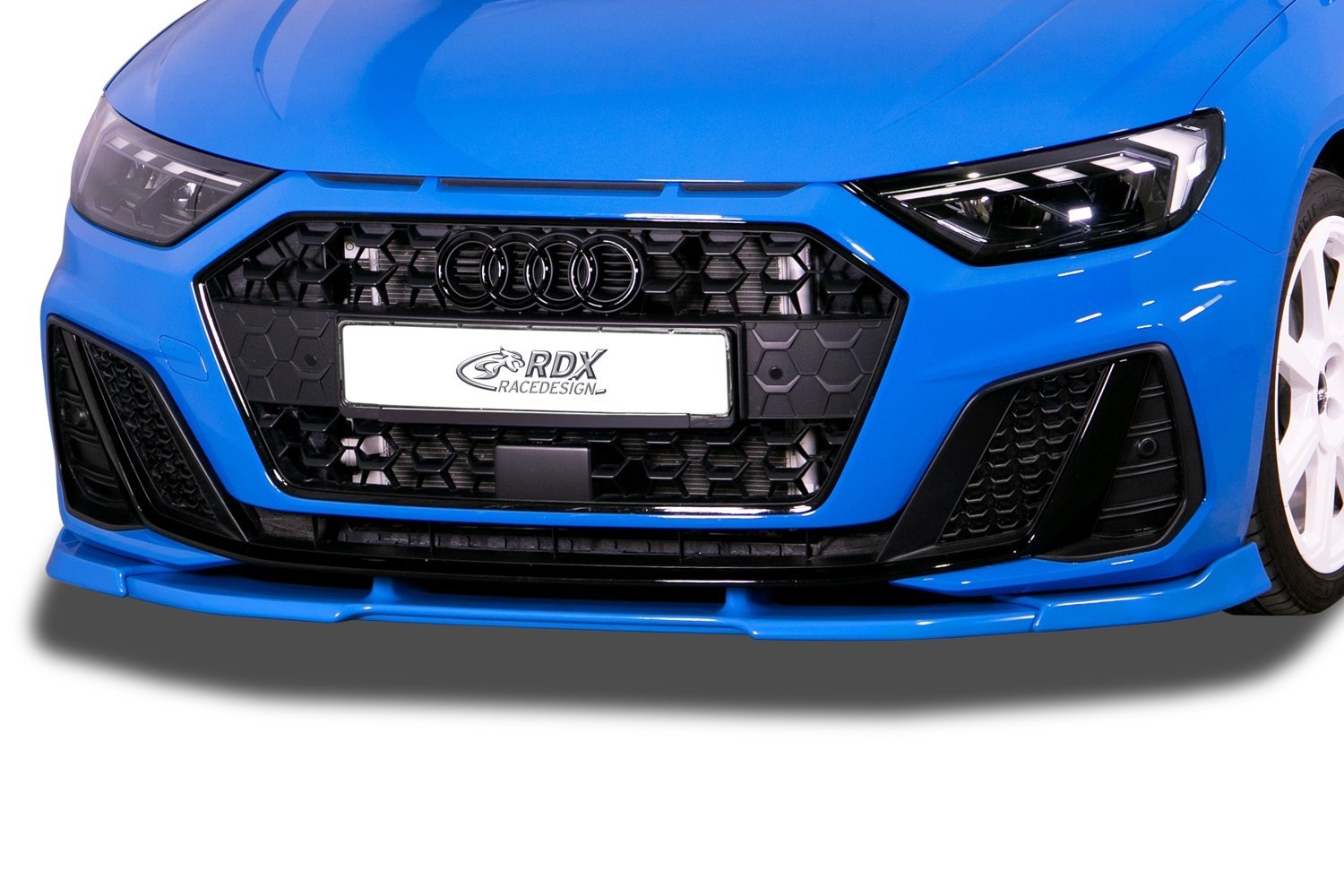 Front spoiler suitable for Audi A1 (GB) 2018-present 5-door hatchback Vario-X PU