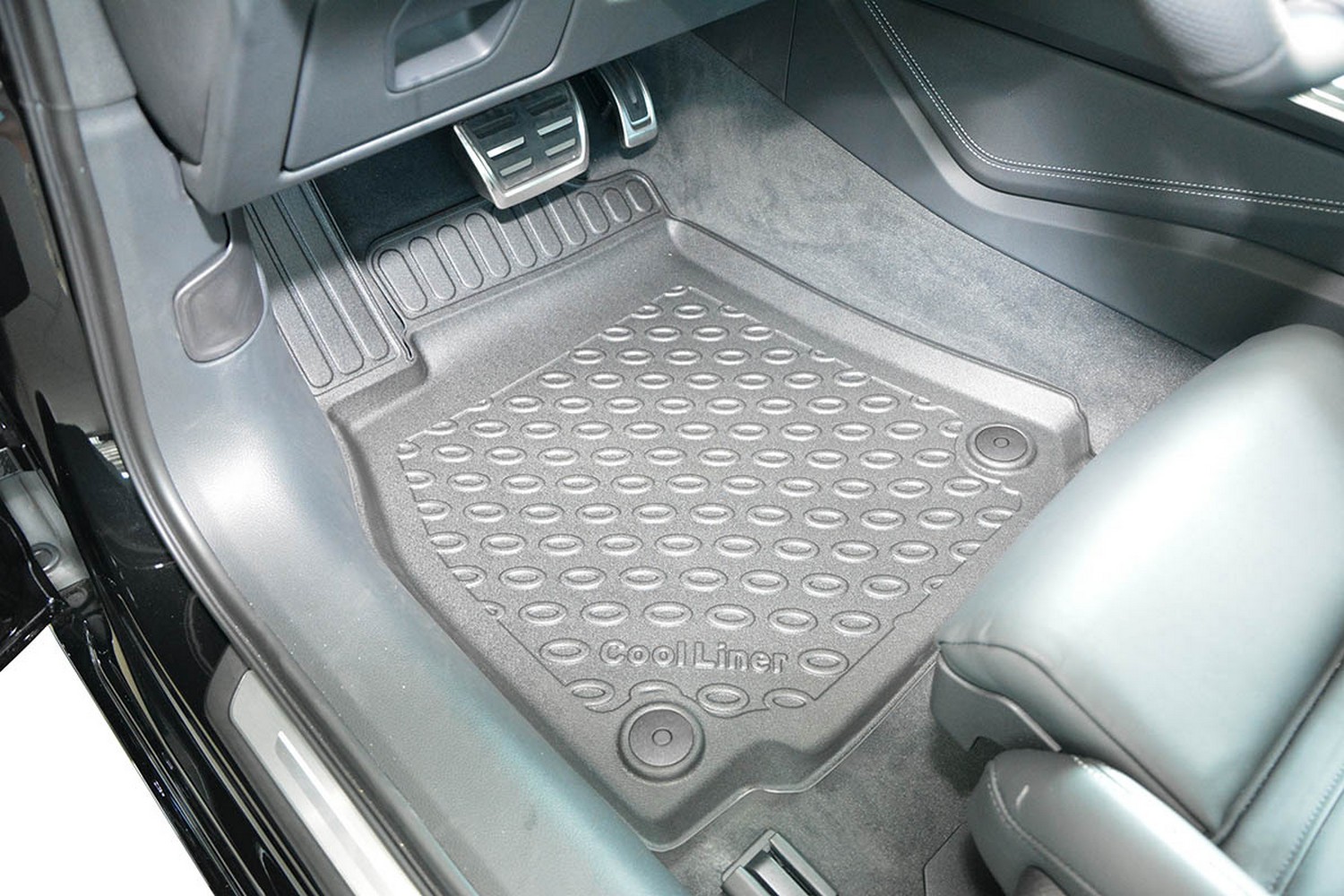 Car mats suitable for Audi A6 (C8) 2018-2025 4-door saloon Cool Liner PE/TPE rubber (AUD3A6FM-C) (2) Car mats suitable for Audi A6 (C8) 2018-2025 4-door saloon Cool Liner PE/TPE rubber (AUD3A6FM-C) (2)
