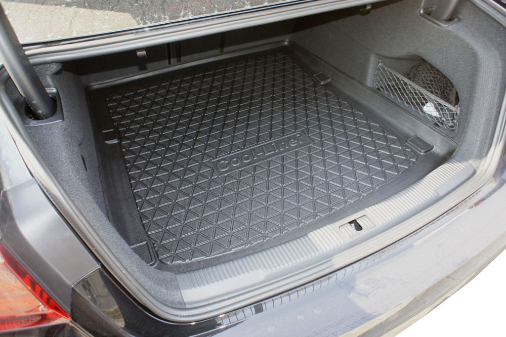 Boot mat Audi A6 C7 2011 2018 4 door saloon Cool Liner anti slip PE TPE rubber