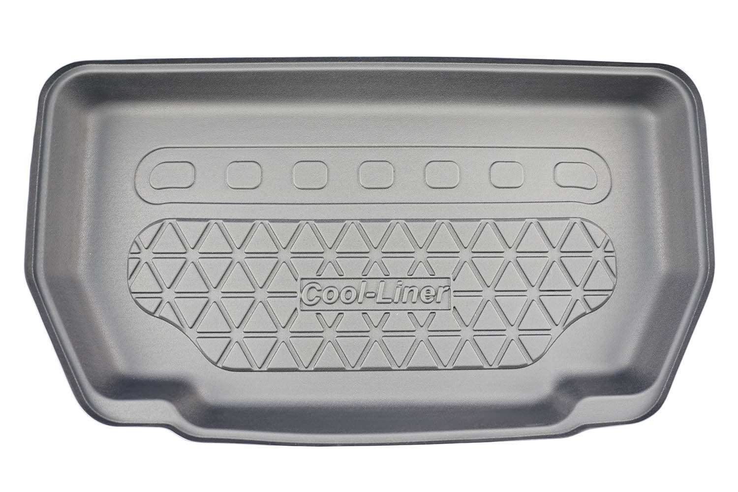 Boot mat suitable for Audi Q8 e-tron Sportback (GE) 2022-present Cool Liner anti slip PE/TPE rubber