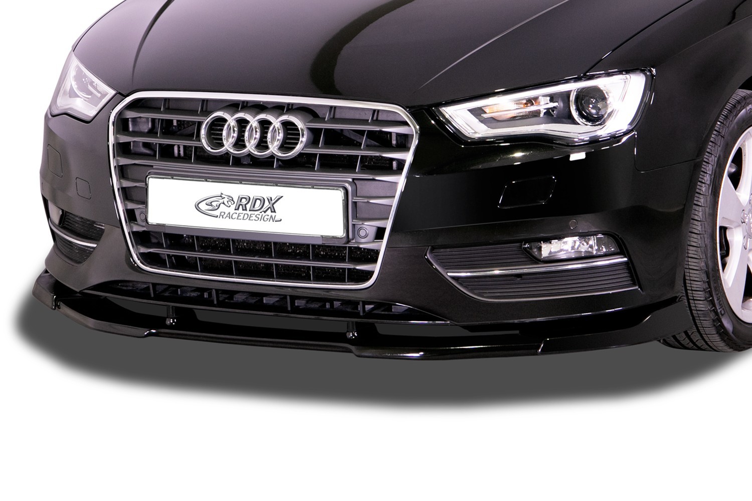 Front spoiler suitable for Audi A3 (8V) 2012-2020 3-door hatchback Vario-X PU