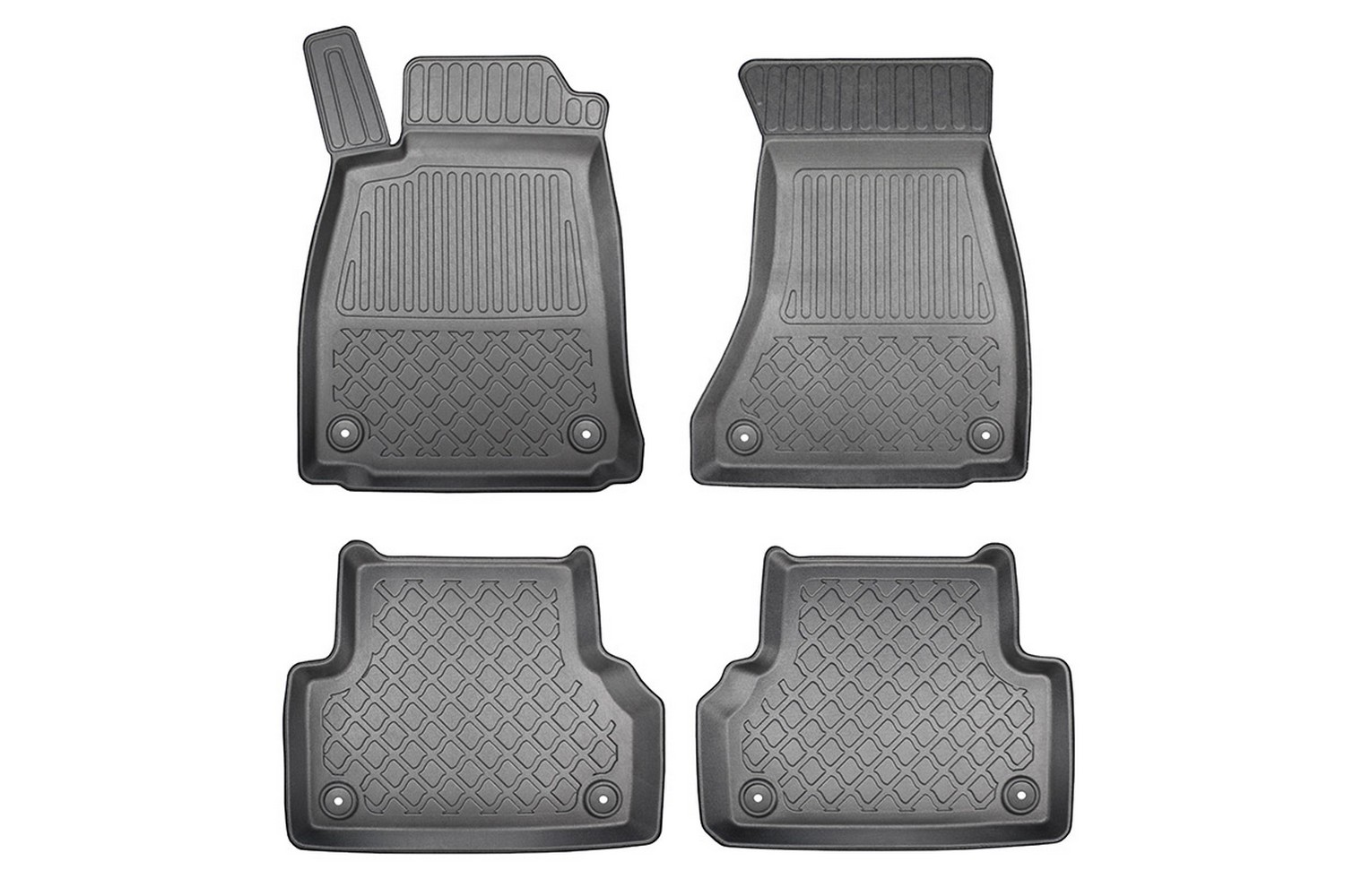 Tapis convient à Audi A4 Avant (B9) 2015-présent Guardliner PE/TPE caoutchouc