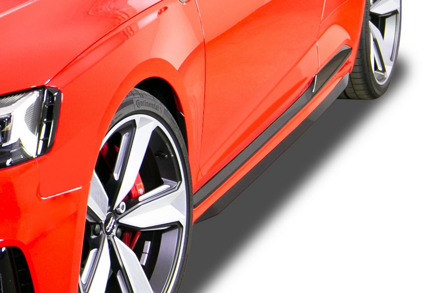 Side skirts suitable for Audi A5 Coupé (F5) 2016-2024 &#34;Slim&#34; ABS